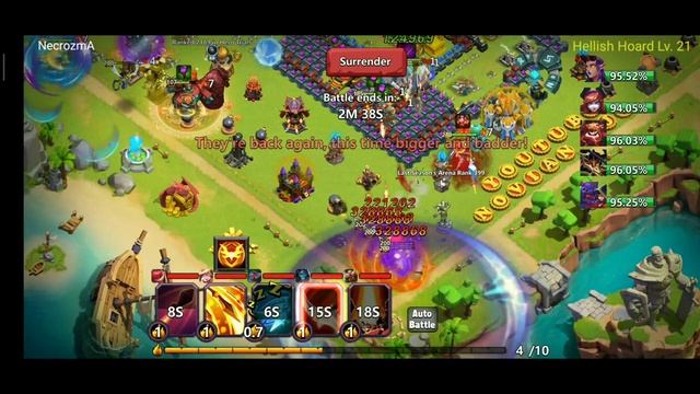 Invicible Biking Pusing!! - Clash of Lords 2 Guild Castle [Indonesia] смотреть онлайн