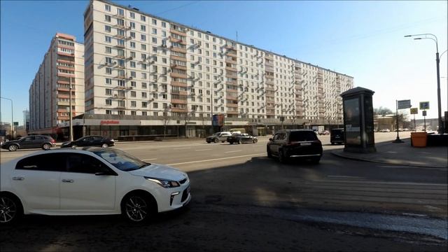 Москва. Прогулка по улице Воронцово Поле (Vorontsovo Pole St) (29.03.2021) смотреть онлайн