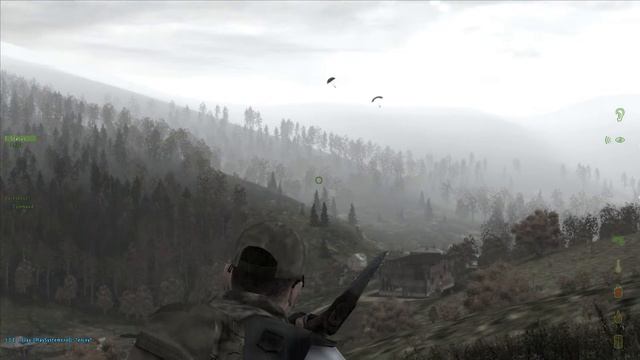 DayZ - parachuting over Dolina смотреть онлайн