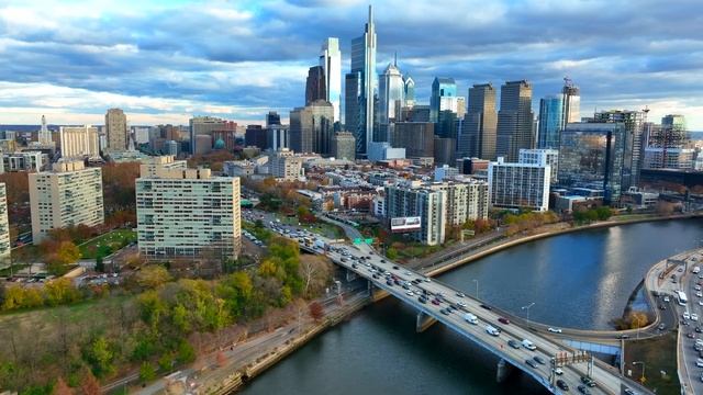 Philadelphia, Pennsylvania In 4k UHD | VIDEO BY DRONE