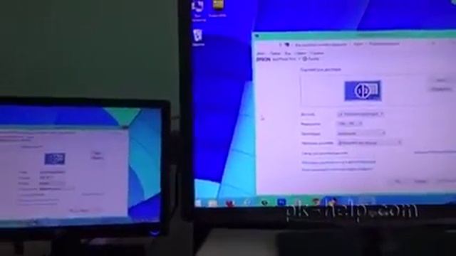 Подключении телевизора к компьютеру с помощью кабеля... смотреть онлайн