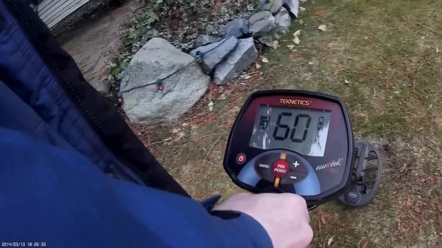 Teknetics Eurotek Pro Metal Detector Canadian Coin Testing In Gibsons B.C