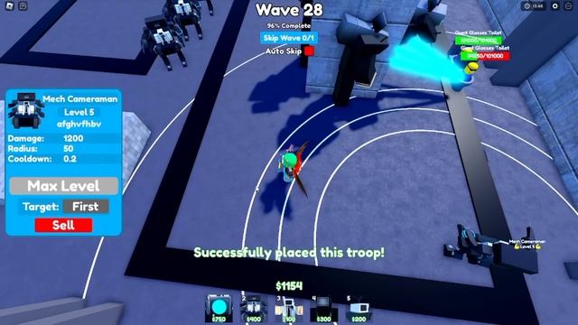 Как я легко прошëл cameramen HQ(toilet skibidi tower defense) смотреть онлайн