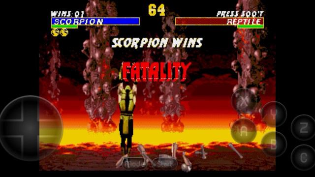 Ultimate Mortal Kombat Trilogy Scorpion UMK3 Fatality смотреть онлайн