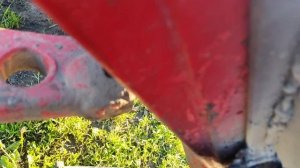 Модернизация плуга 3-30 для Т40. Уголок под быстросъëм