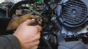 ремонт коробки снегохода DINGO T150