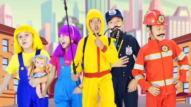 The Muffin Man & Policeman - Kids Songs & Nursery Rhymes | Tai Tai Kids смотреть онлайн