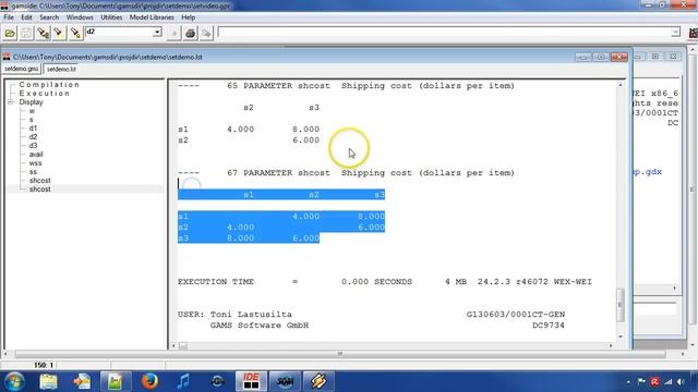 An Introduction to Sets in GAMS смотреть онлайн