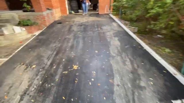 Асфальтирование придомовой территории для коттеджа в Новосибирской области смотреть онлайн
