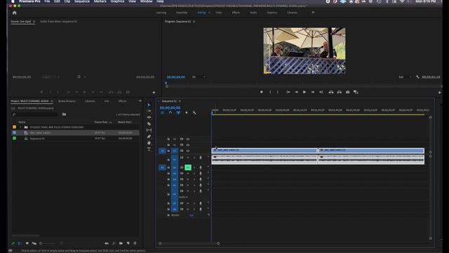 ADOBE PREMIERE EXPORT AAF FOR AUDIO POST смотреть онлайн