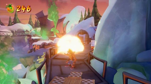 Crash Bandicoot 4 - 100% Walkthrough - Building Bridges - All Gems Perfect Relic смотреть онлайн