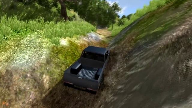 BeamNG.drive - 1981 Datsun 720 King Cab Test Drive/Crash (HD) смотреть онлайн