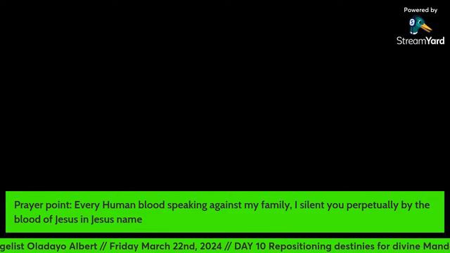 UMZ FRIDAY 22ND, 2024 DAY 10 ( THE POWER OF THE CROSS) WITH EVANG OLADAYO ALBERT смотреть онлайн