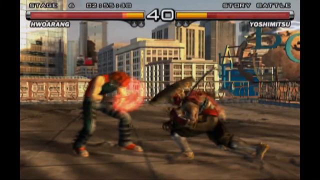 Tekken 5! - Story Battle: Hwoarang смотреть онлайн