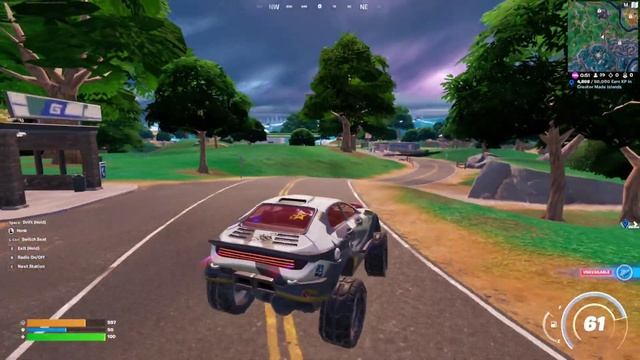 Destroy objects while drifting or boosting in a Nitro Drifter (25) | Fortnite Week 1 Quests смотреть онлайн