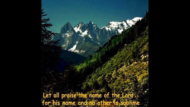 Psalm 148 (with text - press on more info.) смотреть онлайн
