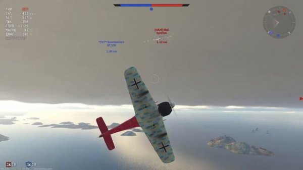 War Thunder Gameplay - Fw-190.A5/U2