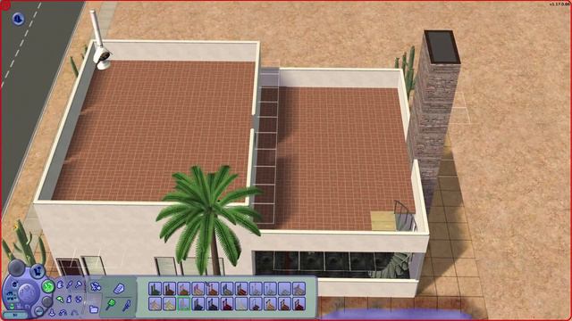 DESERT VACATION HOME // The Sims 2: House Build смотреть онлайн