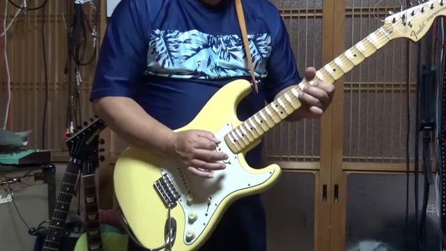 Fender Japan ST72 Mods/ Lovepedal Blackface Deluxe OverDrive + Maxon DUE-400 смотреть онлайн