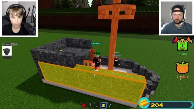 Roblox Build A Boat For Treasure, But The Boat Is Turbo Pirate Ship... смотреть онлайн
