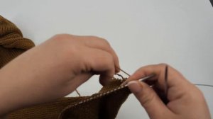 Как укоротить вязаное изделие ✂ How to shorten knitwear