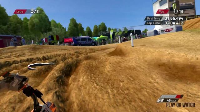 MXGP - The Official Motocross Videogame - Career Gameplay Walktrough Part 1 | No Commentary PC смотреть онлайн