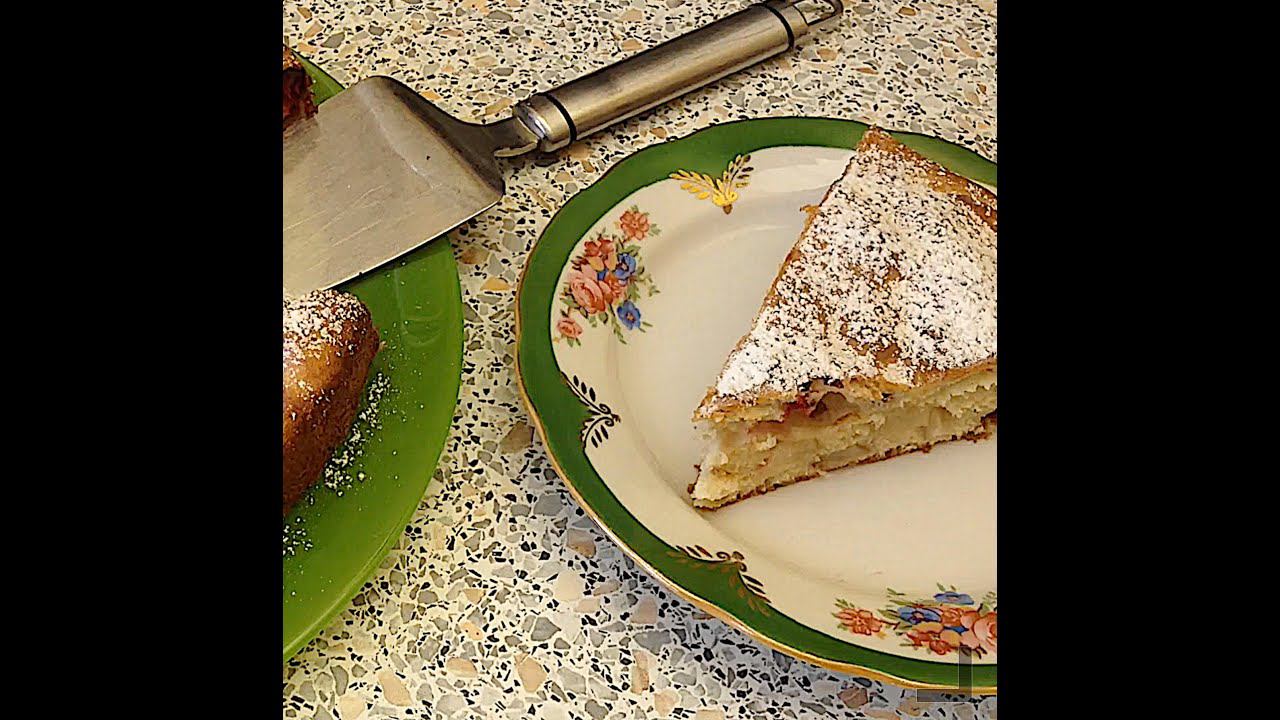 Яблочно-клюквенный пирог. Это фантастика! смотреть онлайн