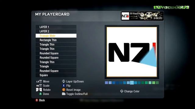 Mass effect N7 Emblem/Logo : Call of Duty Black Ops (Emblem Editor Series) Episode 79 смотреть онлайн