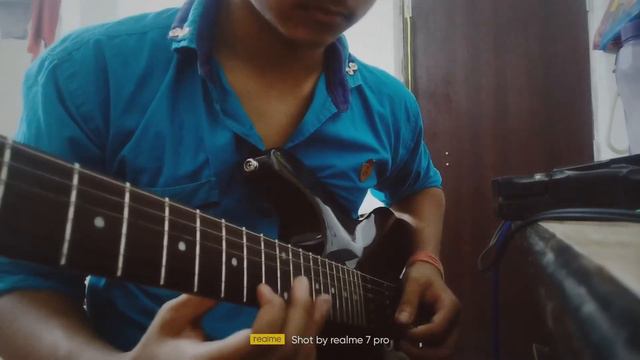 Bhegi Bhegi si hai ratein bhegi bhegi | JAMES | electric guitar solo cover | смотреть онлайн