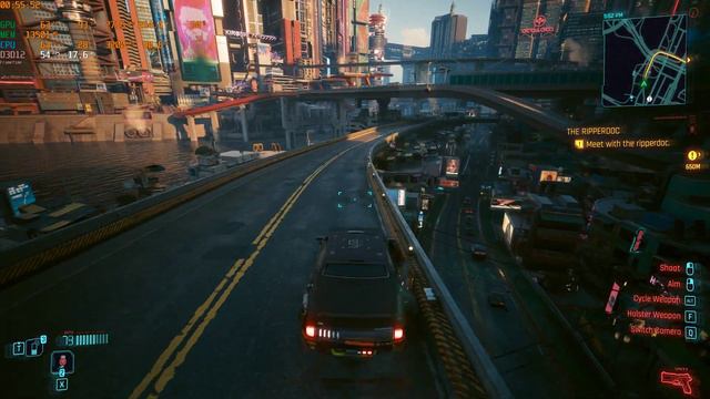 Cyberpunk 2077 E5-2696v3 + RTX4070ti Super 4K Max Settings DLSS Path Tracing FG