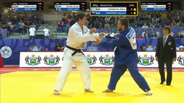 Magomed Magomedov Vs Maksat Issagabylov Grand-Slam Tyumen 2015