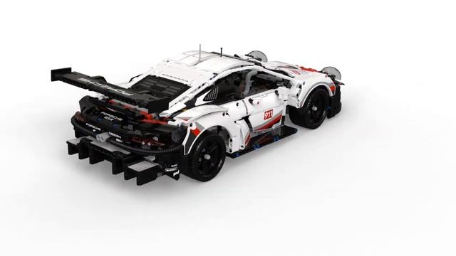 LEGO TECHNIC Porsche 911 RSR 42096 смотреть онлайн