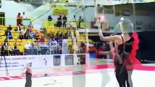 Показательное выступление художественная гимнастика Vidlik 2nd ANNUAL EMIRATES ASIAN CUP Dubai, UAE смотреть онлайн