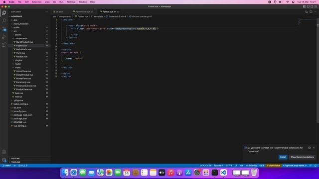 10.Membuat Footer VueJS смотреть онлайн