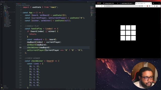 Let's Build a Tic Tac Toe Game in React! смотреть онлайн