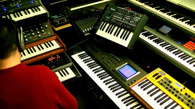 Anime la Vie du Parc by REWO - Analogue synth jam 2x Moog, MiniBrute, DSI Mopho keys and V-Synth смотреть онлайн