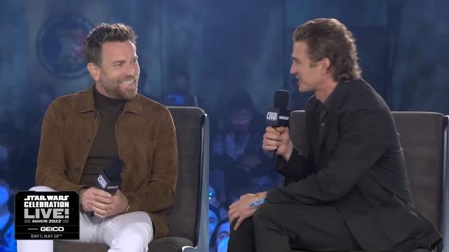 Ewan McGregor and Hayden Christensen Take The Stage At SWCA 2022 | Star Wars Celebration Live! смотреть онлайн