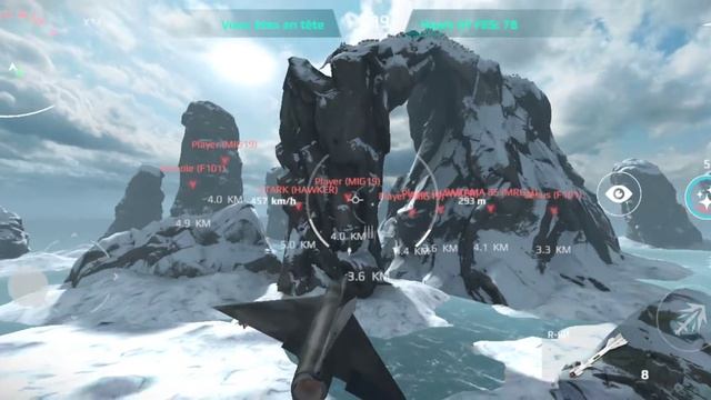 Sky Combat Mobile Android win solo air planes fighters battle смотреть онлайн