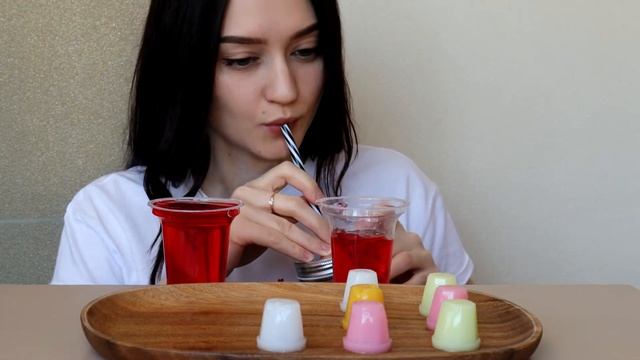 МУКБАНГ | Фруктовое желе | Fruit jelly | Mukbang смотреть онлайн