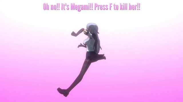 Oh no!! It's Megami!! Press F to kill her!! | Yandere Simulator смотреть онлайн