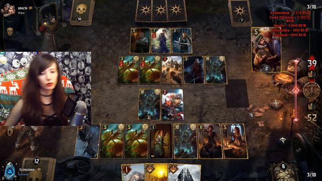 НИ ДНЯ БЕЗ ГВИНТА! \\ GWENT: The Witcher Card Game \\ #нубскилл смотреть онлайн