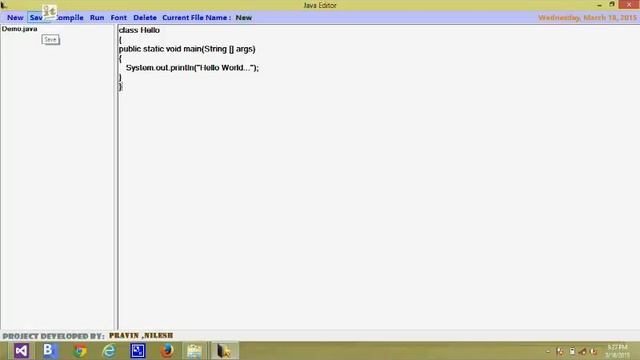 Visual java editor project смотреть онлайн