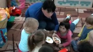 Занятие по сенсорному развитию в ясельной группе