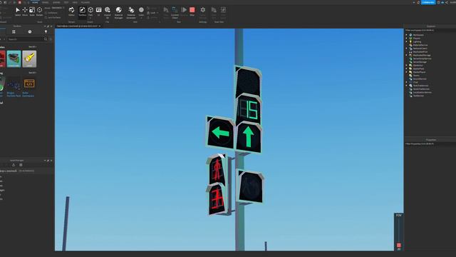Стрелочки | Светофор Roblox смотреть онлайн
