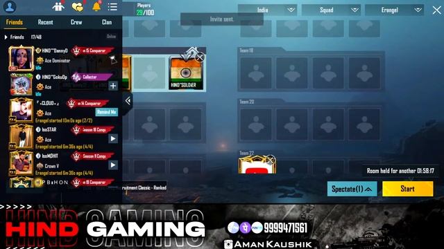 ?BGMI LIVE 7 DAYS UNLIMITED FUN ONLY CUSTOM ROOMS Rush Games | Donation On Screen | смотреть онлайн