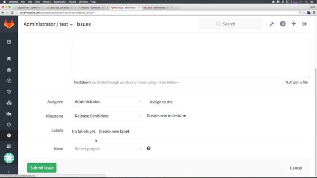 GitLab CE Tutorial #5 - Issue Tracking & Milestones смотреть онлайн