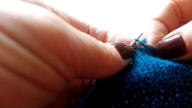 Вывязывание двойной петли из 1 лицевой. Как это делать и как смотрится в полотне. Лицевая гладь смотреть онлайн