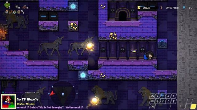 [Spelunky 2] No Teleporter Abzu% in 07:52.533 смотреть онлайн