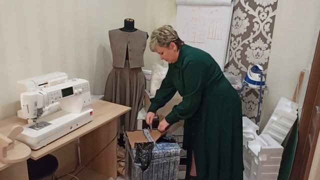 Колодки для влажной тепловой обработки. Распаковка смотреть онлайн