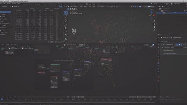 Blender3D 3.6 - Abstract Particles Butterfly with Geometry Nodes tutorial смотреть онлайн